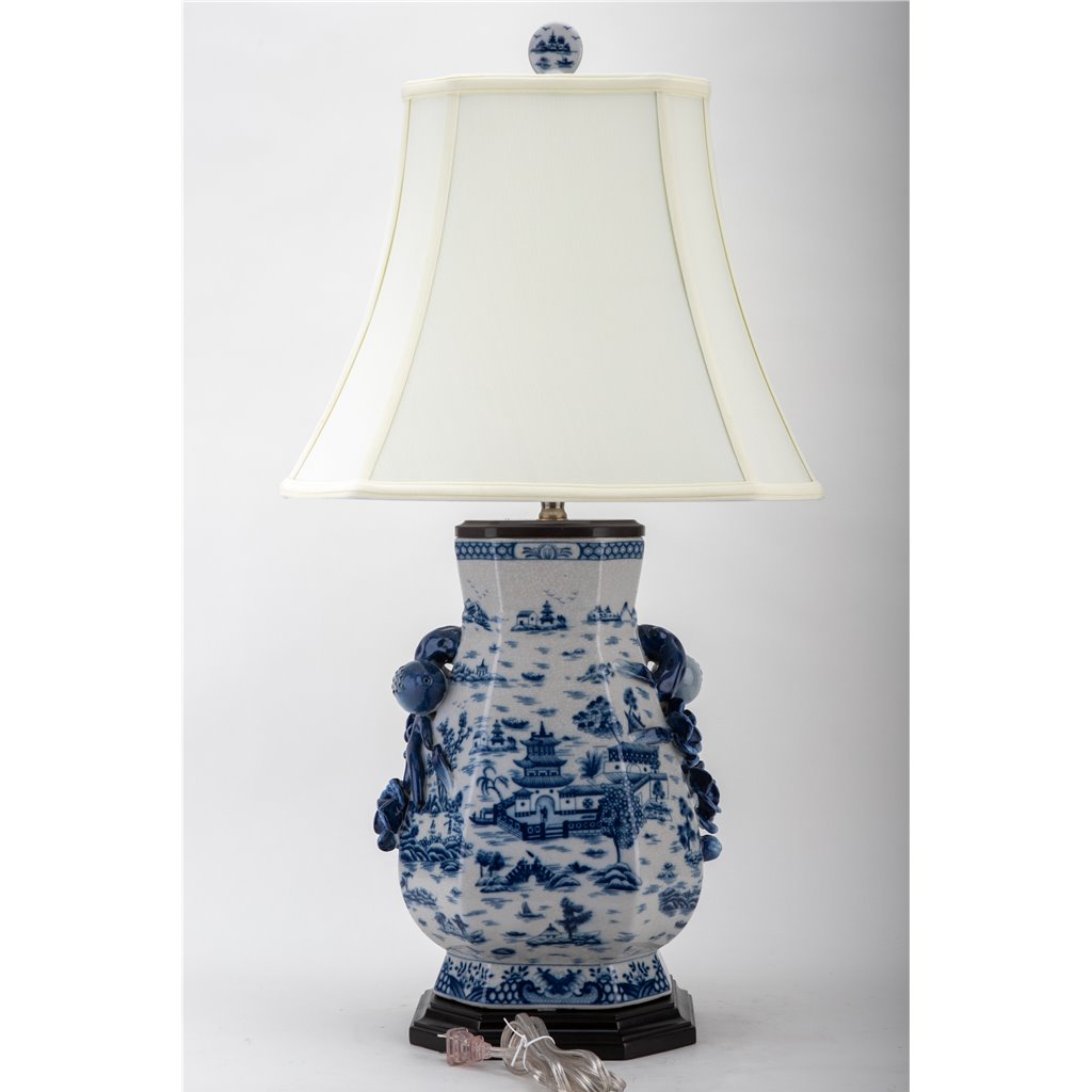 Hamlet Blue Table Lamp