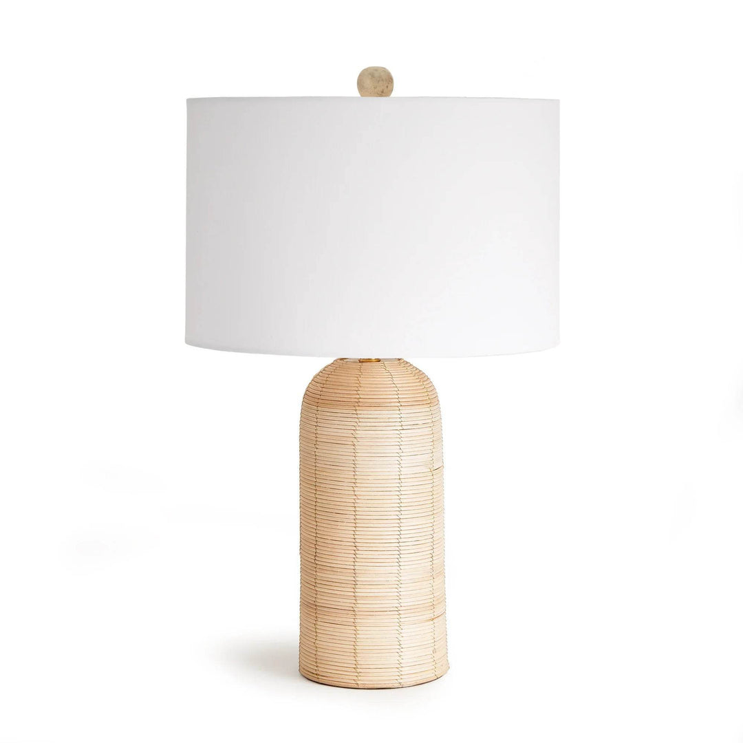 Maye Cylindrical Rattan Table Lamp