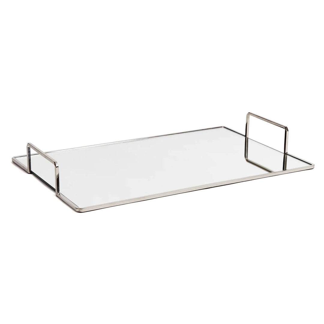 Covina Decorative Nickel Tray Large