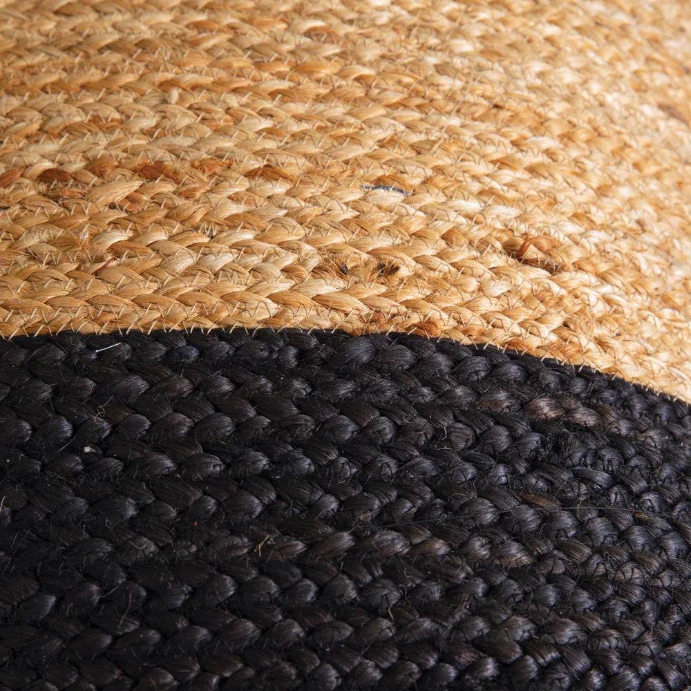 Jute Floor Pouf Cushion