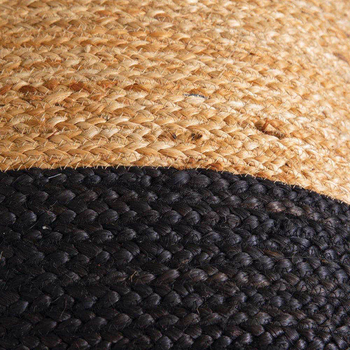 Jute Floor Pouf Cushion