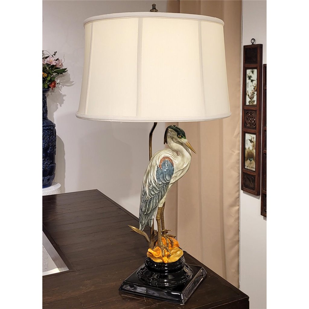Great Blue Heron Table Lamp