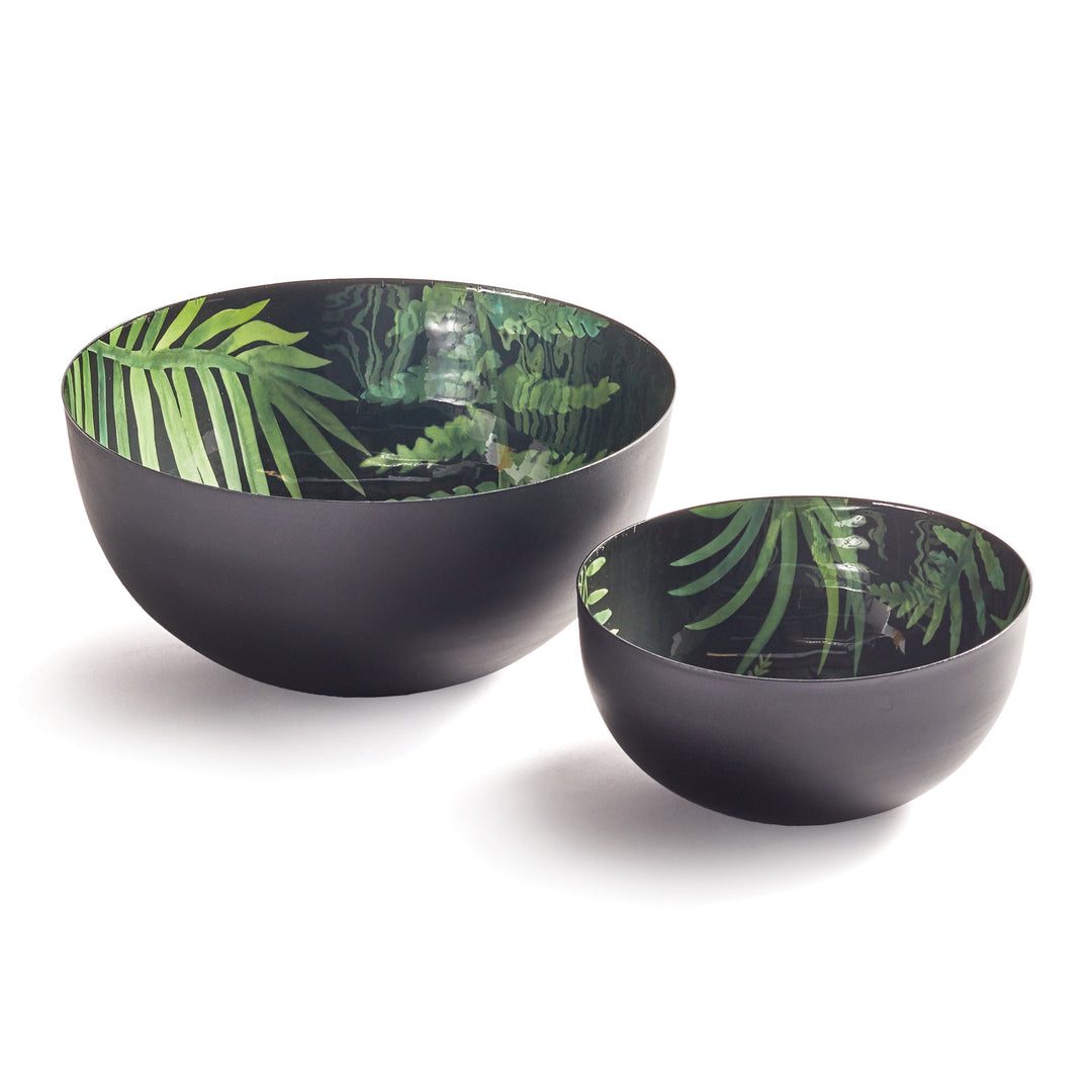 Garden Fern Bowls, Set Of 2