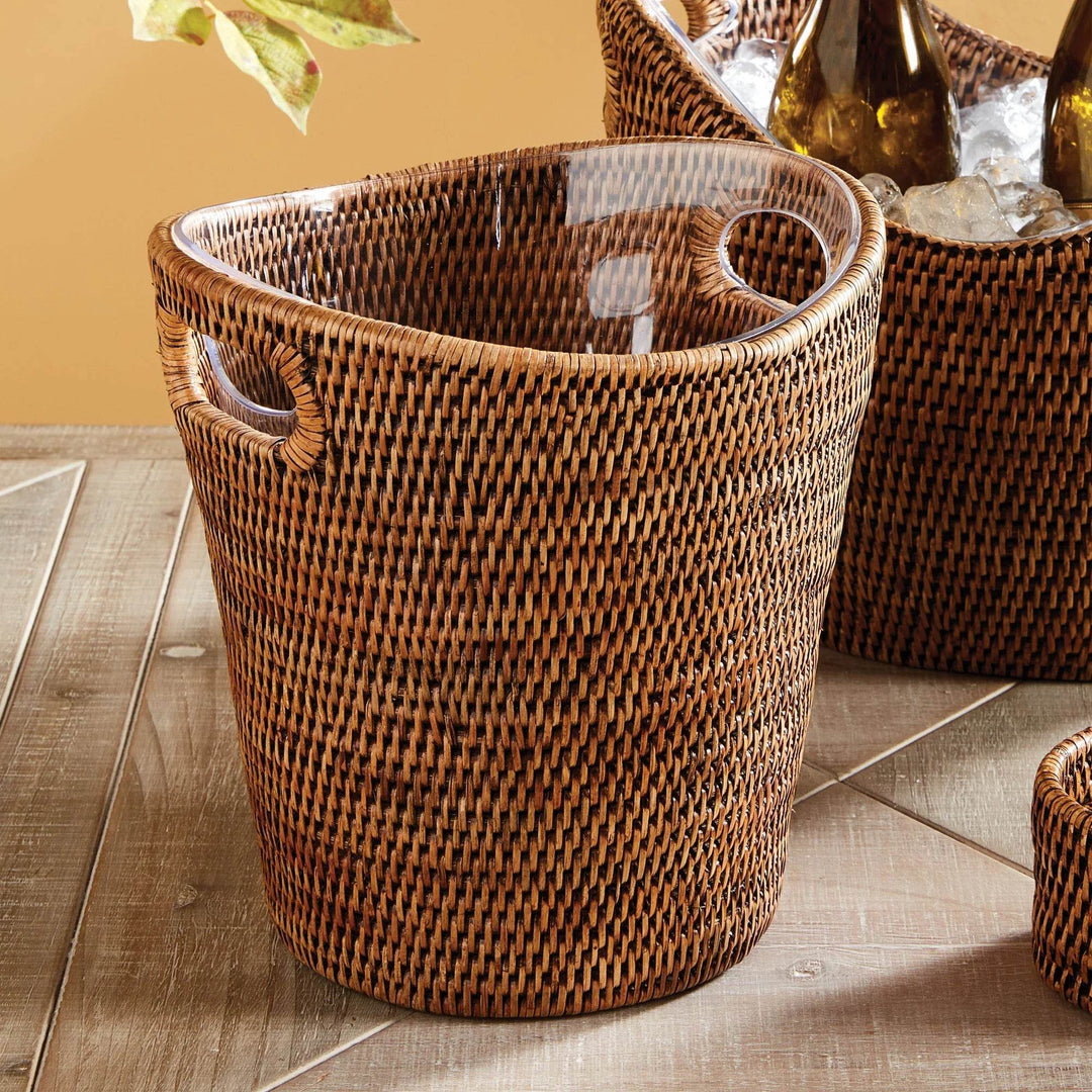 Burma Brown Rattan Beverage Tub - Stylish & Durable