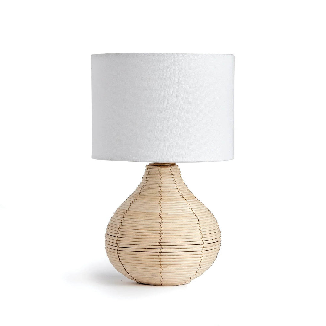 Maye Teardrop Mini Rattan Table Lamp