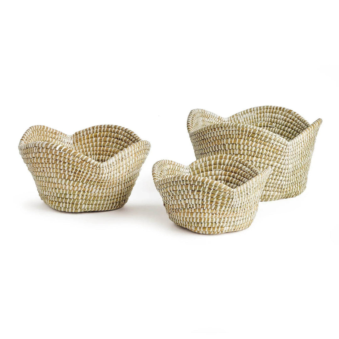 Rivergrass Lotus Baskets St/3
