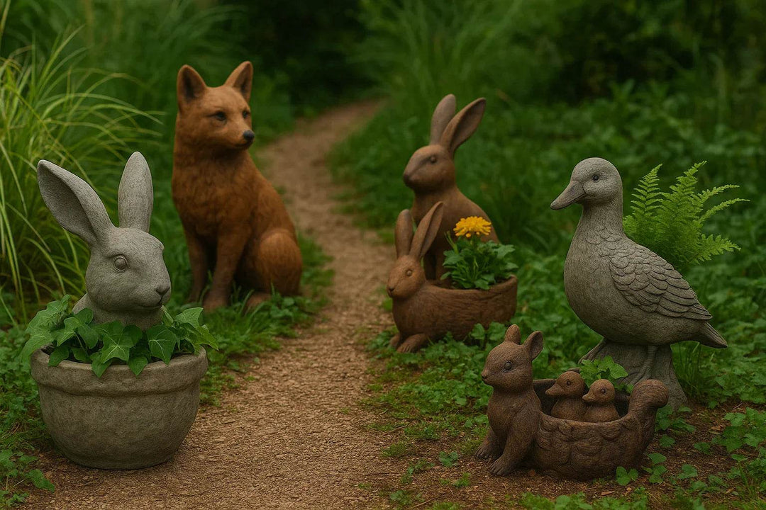 Decorative Garden Statues and Outdoor Planters - Delamere Design