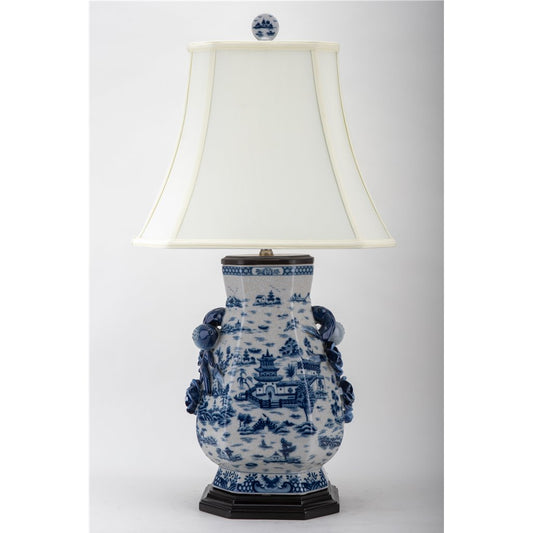 Hamlet Blue Table Lamp