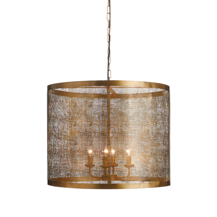 Graham Brass Mesh Chandelier