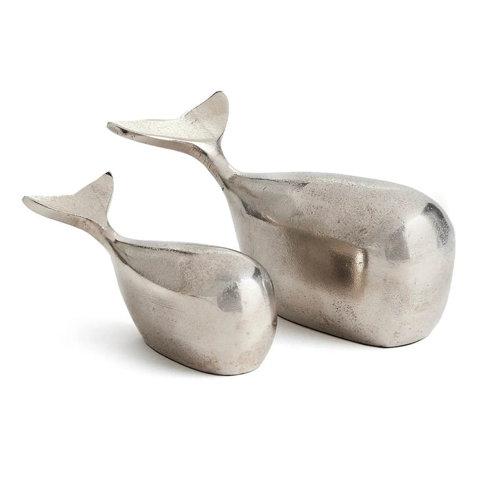 Leonardo Collection Silver Art Whale Ornament