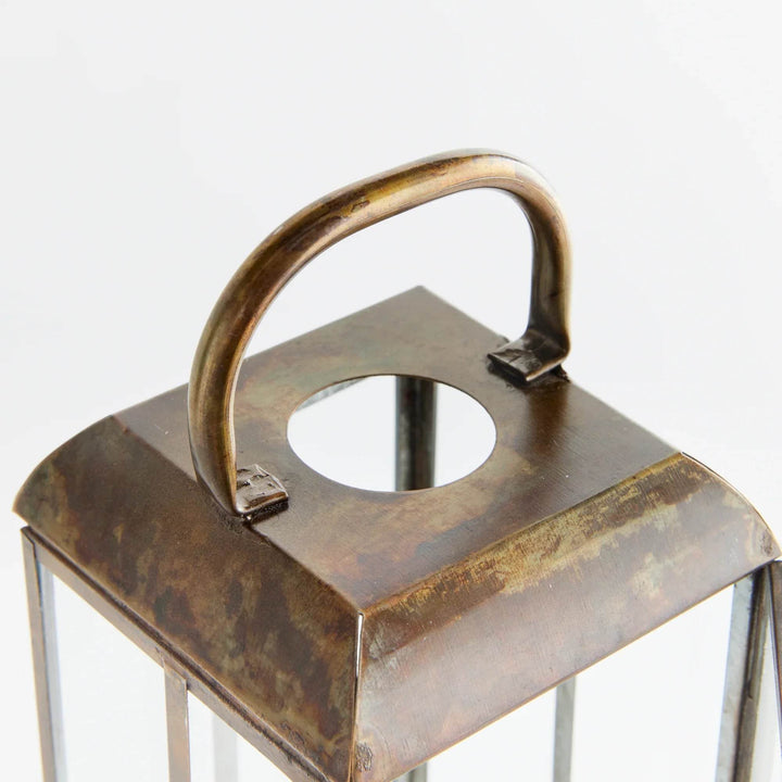 Antique Brass Lantern Large