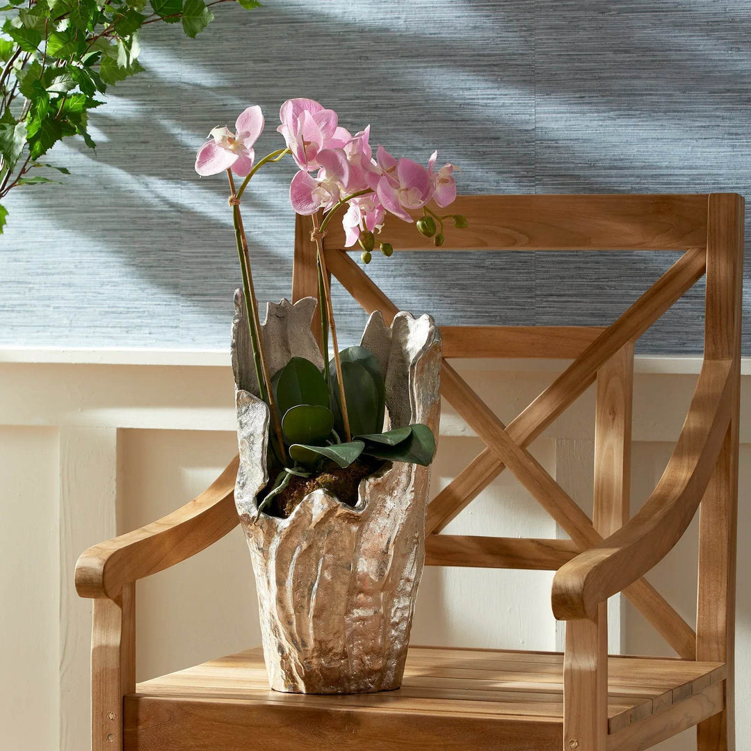 Arbre Silver Vase Large - Delamere Design