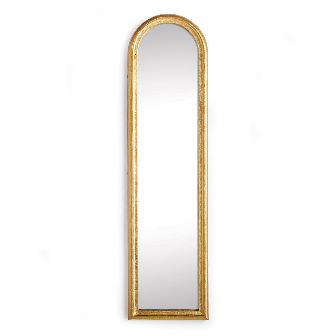 Alexander Tall Gold Arched Wall Mirror