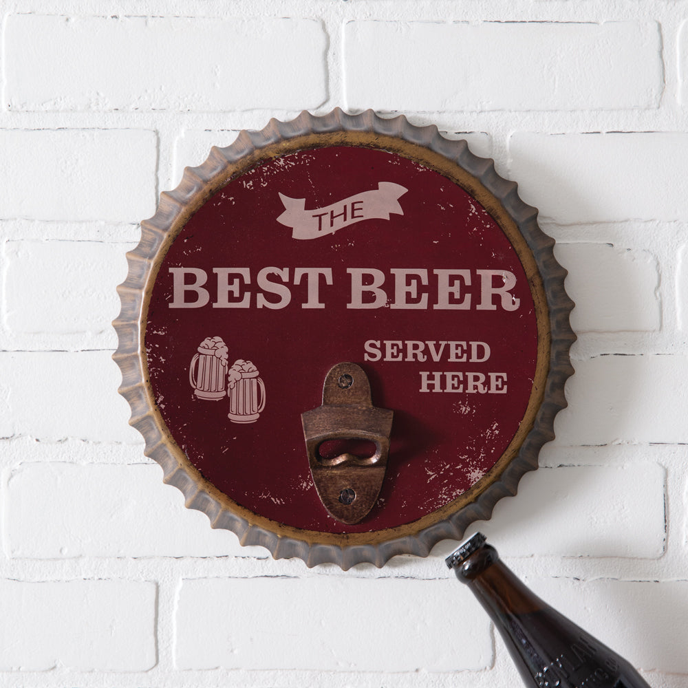 Beer Bottle Opener Wall Art