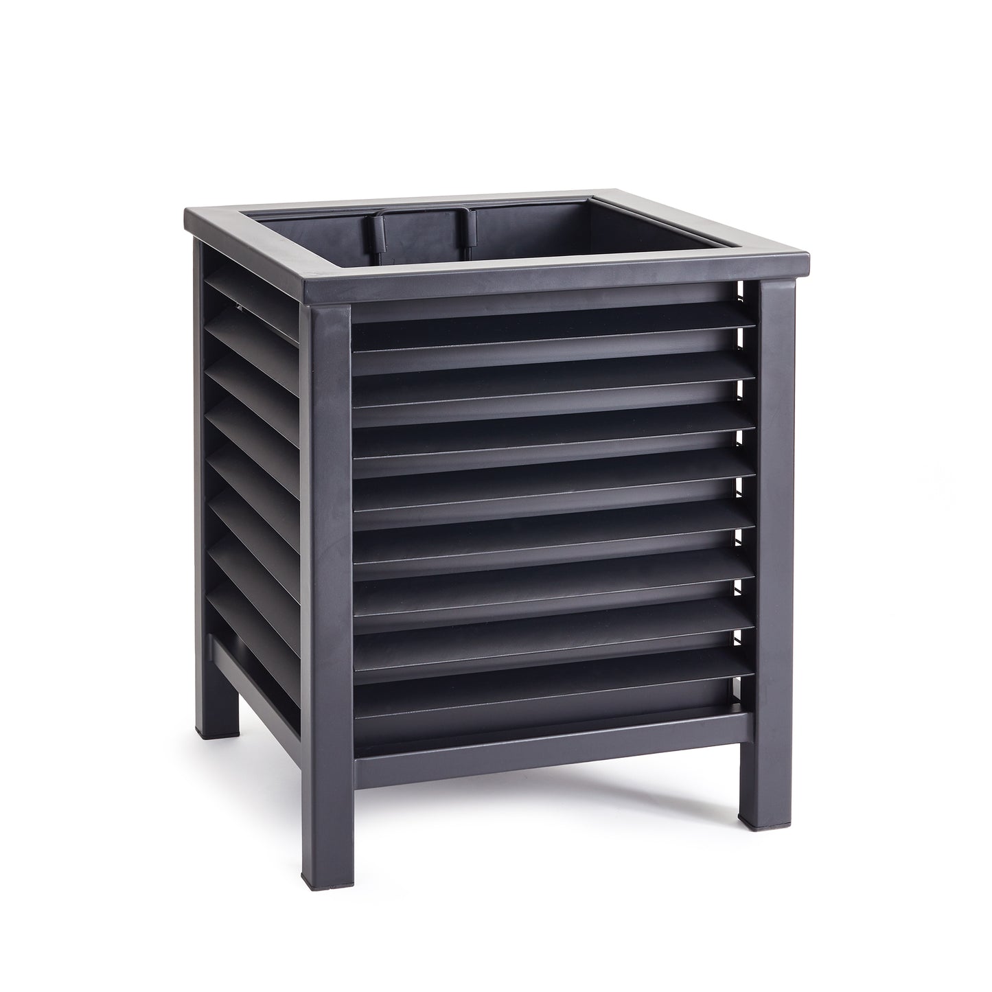 The Aberdeen Planter is as well-made as it is handsome. Powder-coated and lined with a removable insert, it holds your favorite tree inside or out. Crafted to perfection, the Aberdeen Black Iron Planter boasts a powder coating and removable insert, ensuring your favorite tree will be beautifully displayed indoors or outdoors.