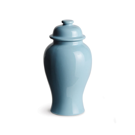 Koa Blue Lidded Mini Ginger Jar Small