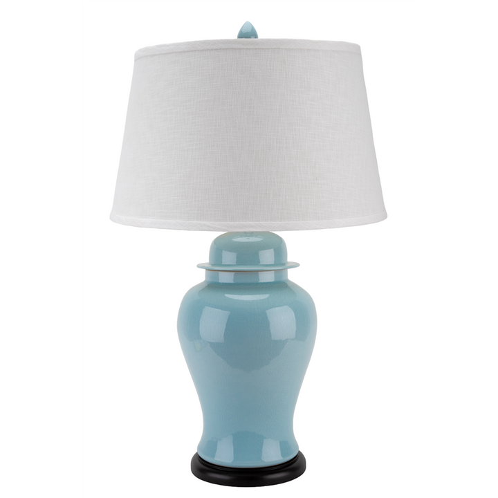 Temple Bar Table Lamp Celadon Green