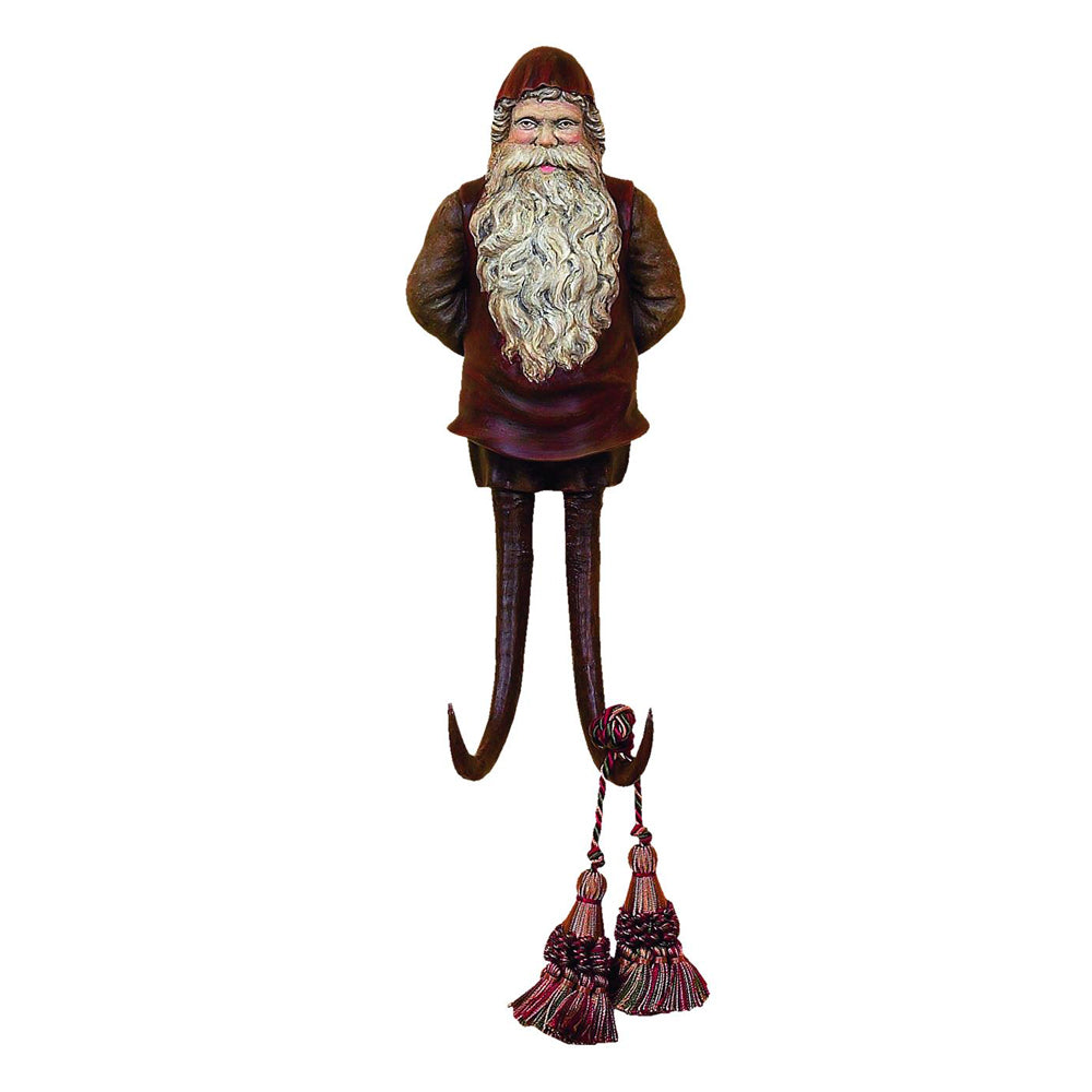Black Forest St. Nicholas Wall Hook Reproduction - Set of 2