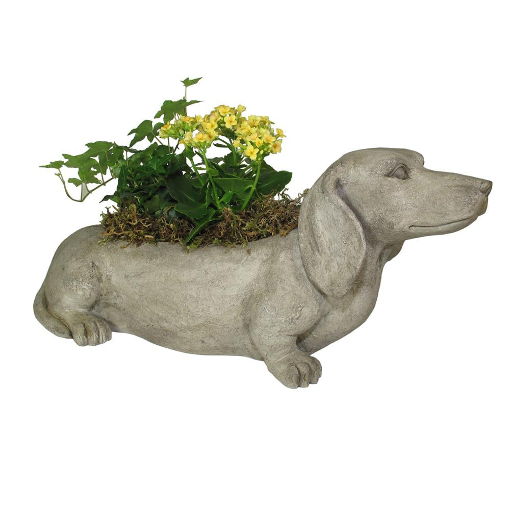 Whimsical Dachshund Planter