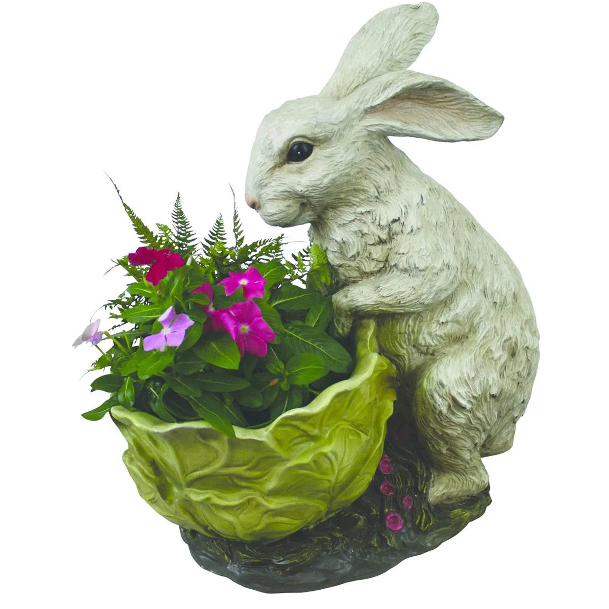 Large Garden Bunny Rabbit Planter – Delamere Design