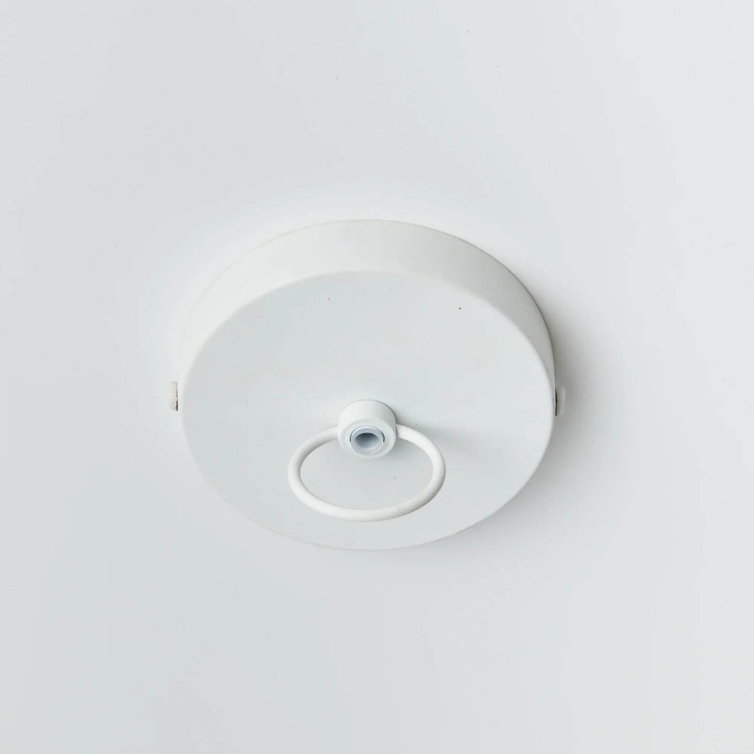 This pendant light features a solid iron frame that is elegantly wrapped in delicate white matte metal strands. With an open design, it brings a beautiful symphony of light, making it a great choice for placement in kitchens or foyer areas. Expertly crafted, it creates an elegant and grand aesthetic with its combination of materials.