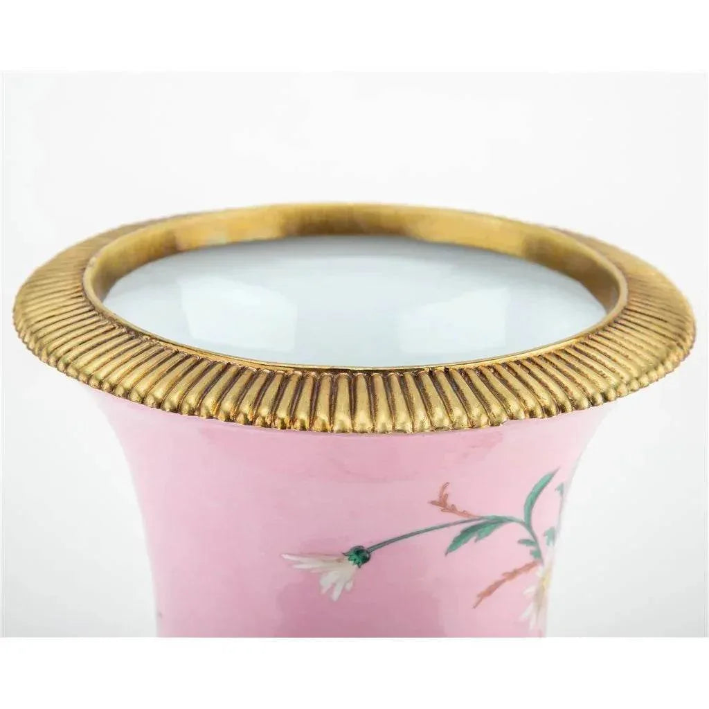 WERNS® | Vases en métal élégants avec motifs floraux pour une décoration élégante