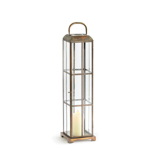 Antique Brass Lantern Small