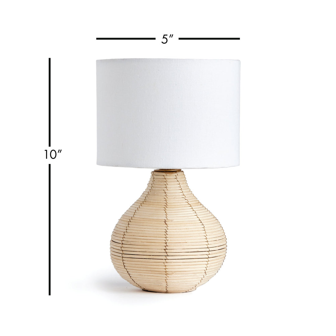 Rattan table lamp dimensions