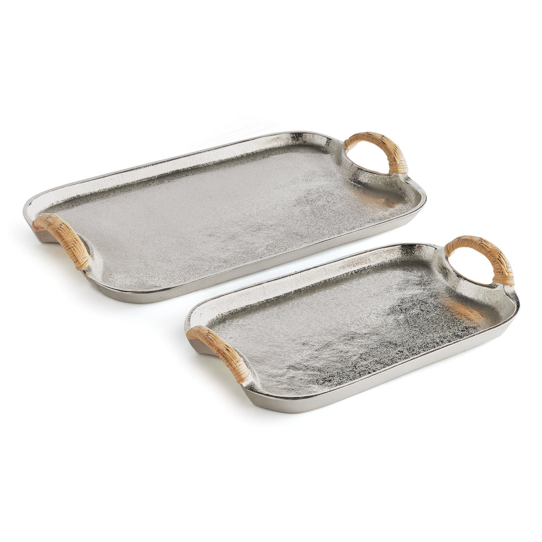 Helena Decorative Trays, Set Of 2