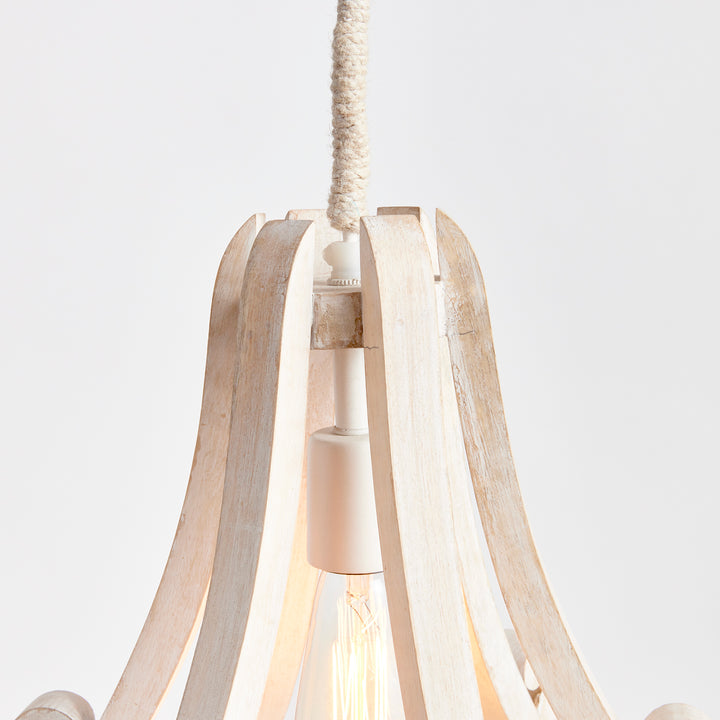 Marguerite White Pendant Light