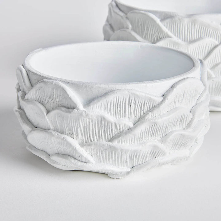 Ashika Concrete Planter Pots, Set Of 2 - Delamere Design