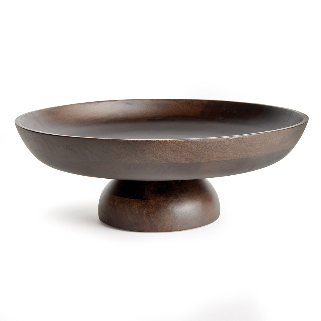 Bowie Footed Washed Black Bowl