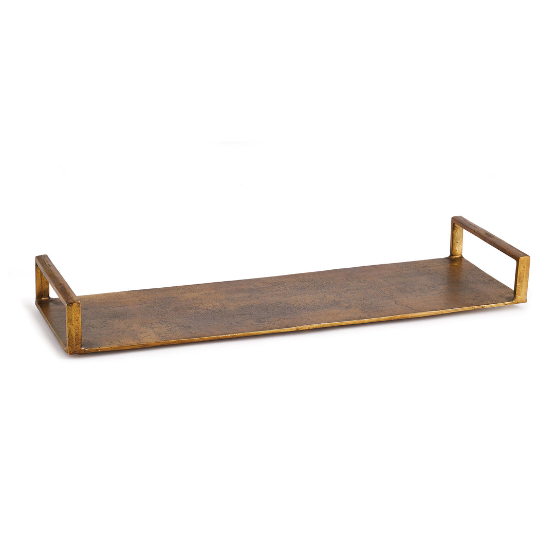 Antique Brass Rectangular Tray