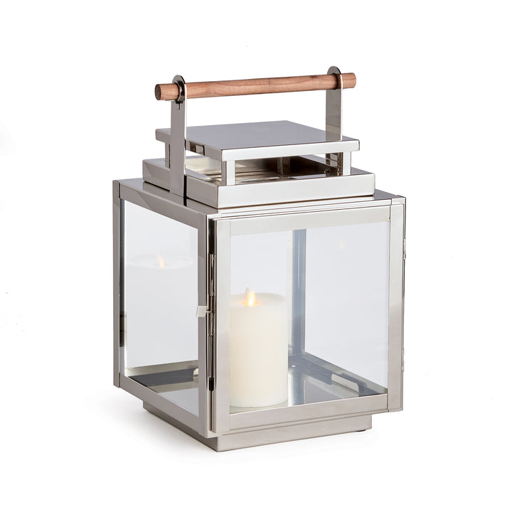 Adwin Outdoor Silver Garden Lantern Medium