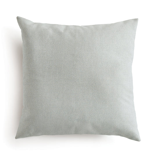 Gage Square Indoor-Outdoor Blue Pillow 24"