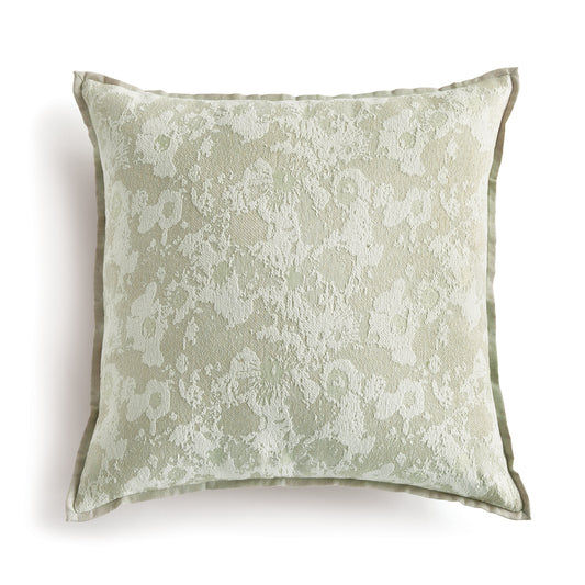 Sofia Square Green Indoor-Outdoor Pillow 24"