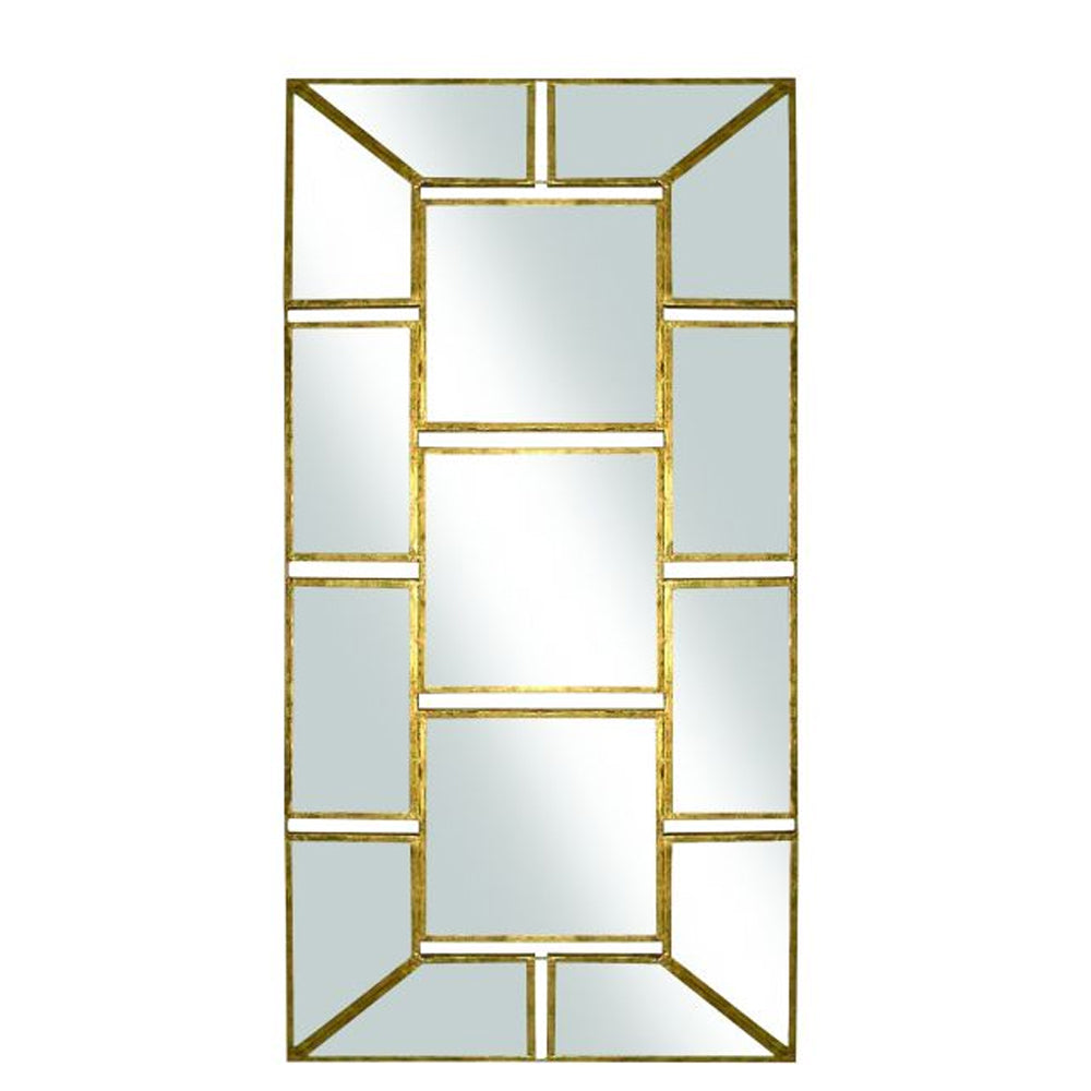 Large Gold Contemporary Mirror