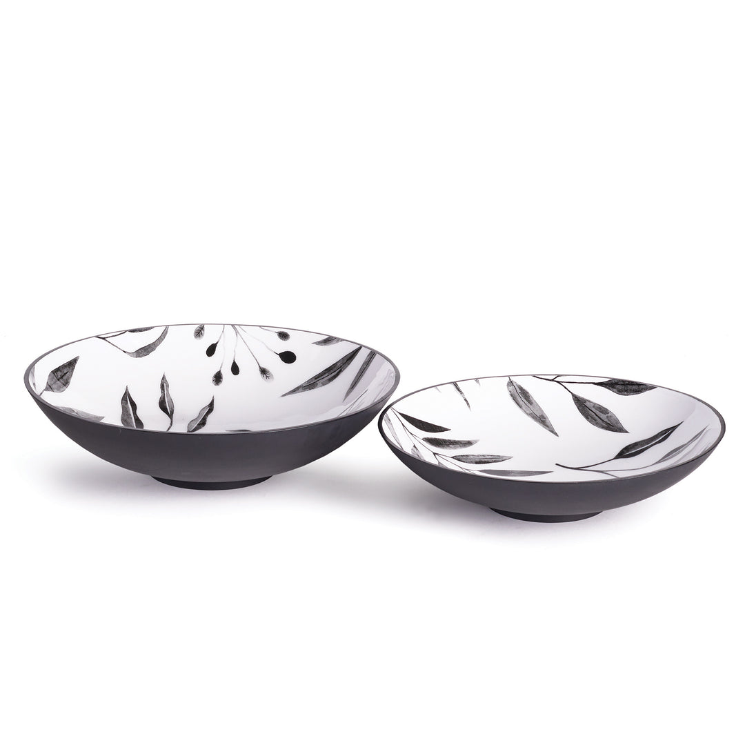 Leaf Serving Bowls, Set Of 2