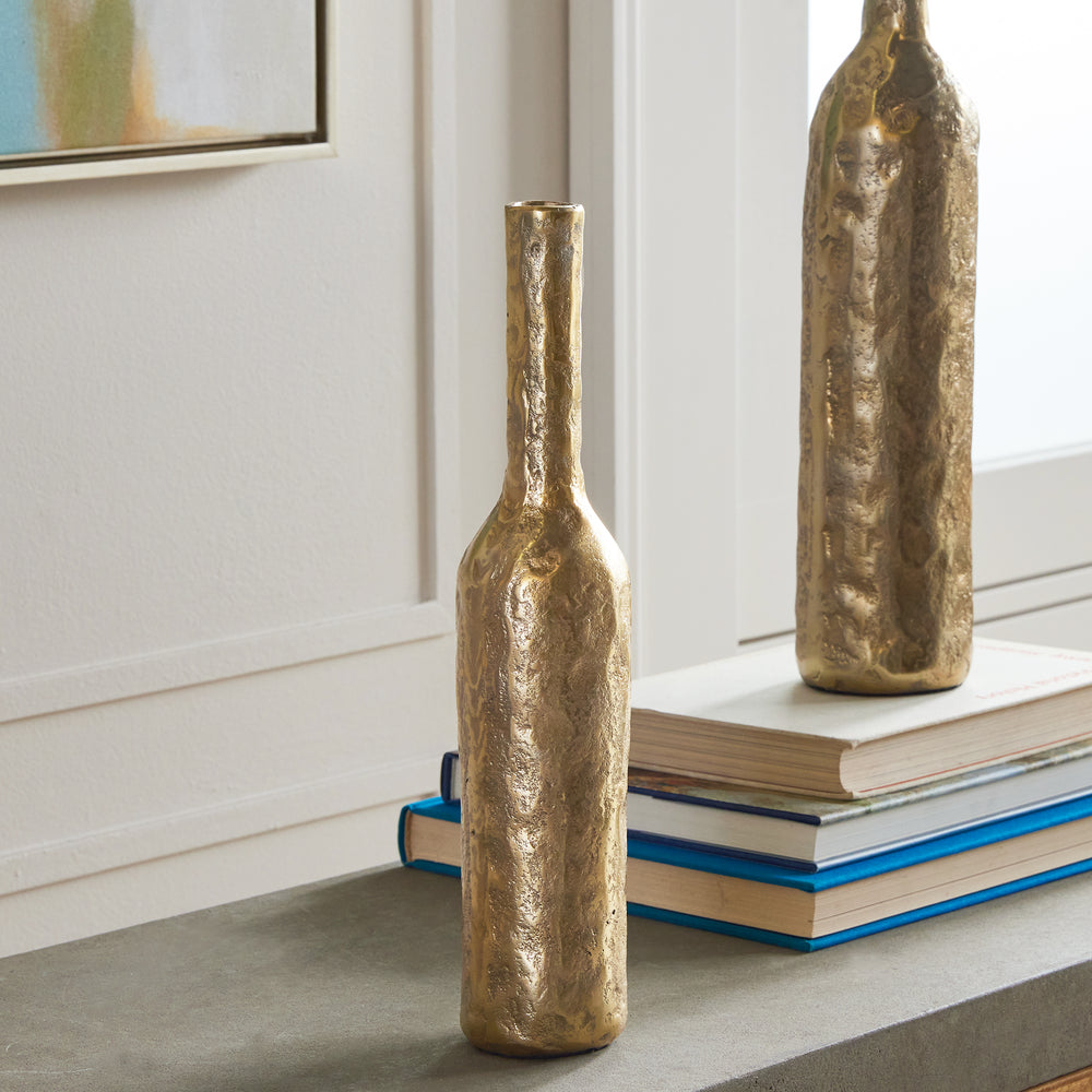 Sophia Tall Gold Vase, Small