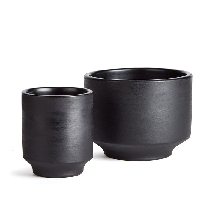 Zola Cachepots, Set of 2 - Modern Plant Holders