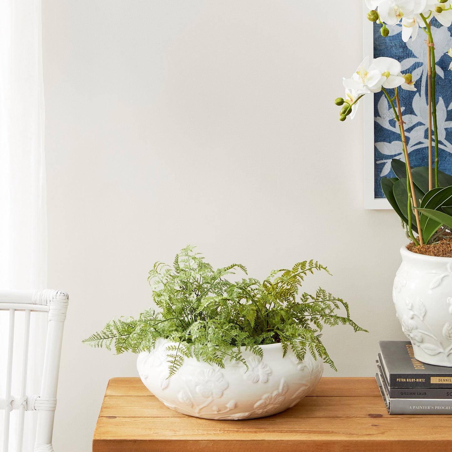 Blossom White Decorative Bowl