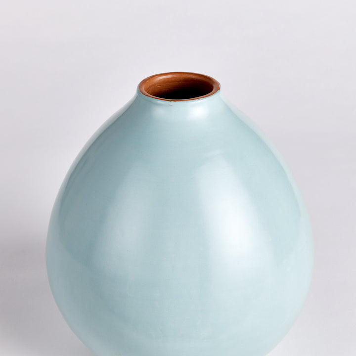 Chiara Light Blue Vase, Medium