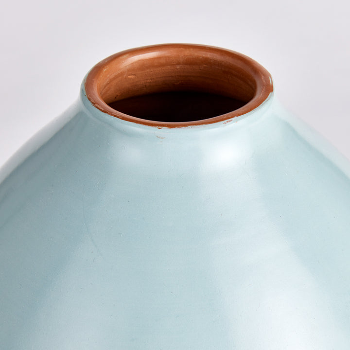 Chiara Light Blue Vase, Medium