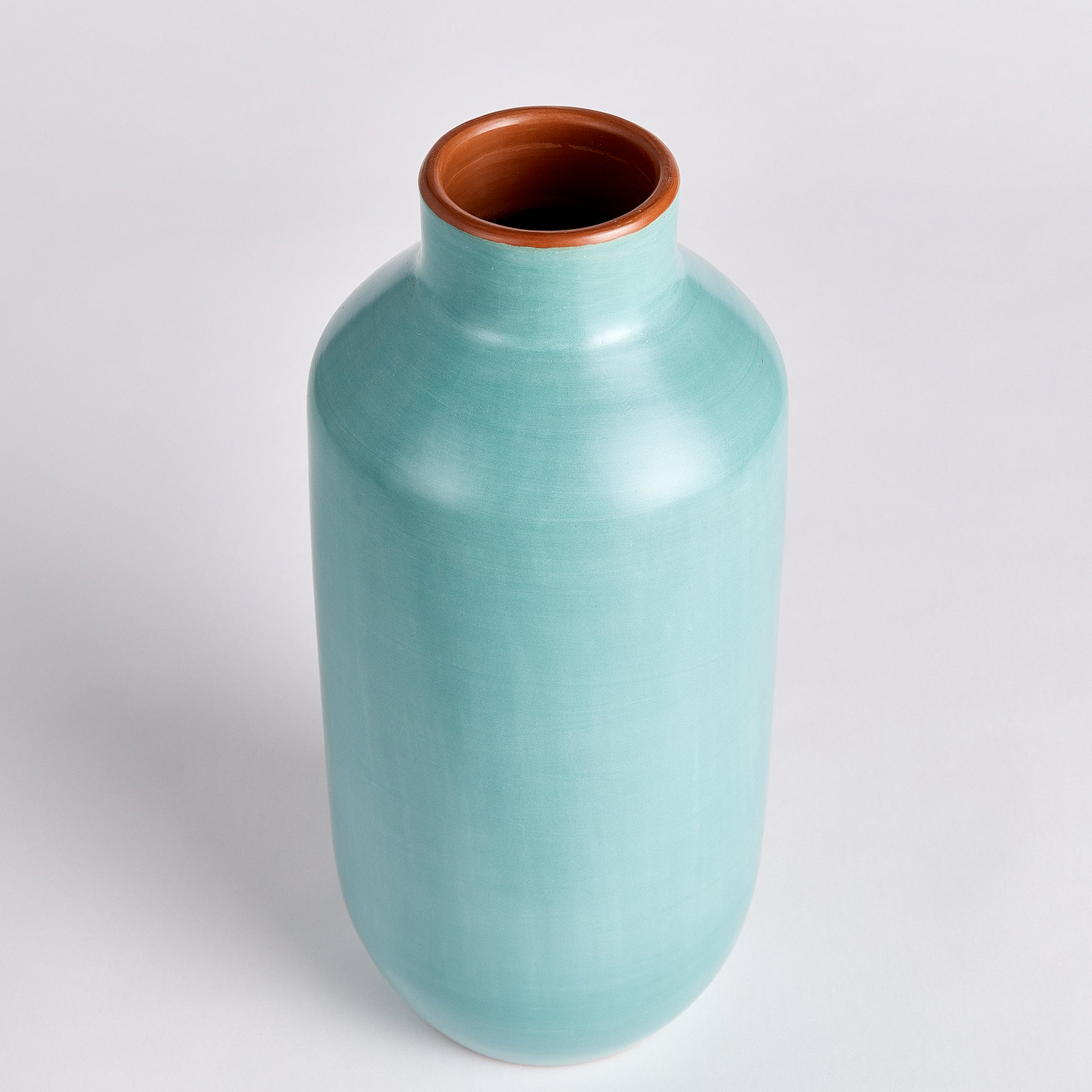 Chiara Pastel Blue Bottle Vase