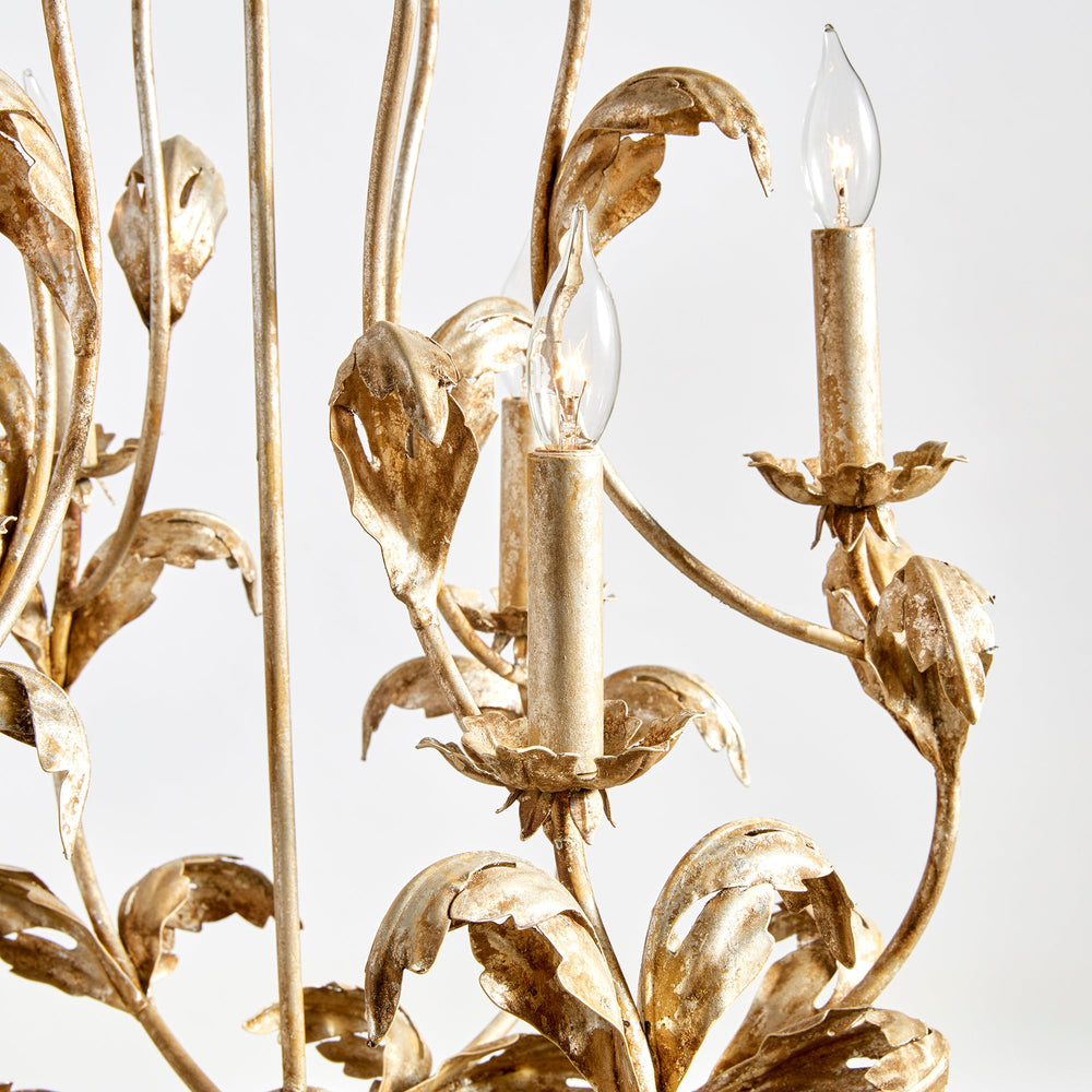 Handcrafted Italian Florentine Chandelier Light