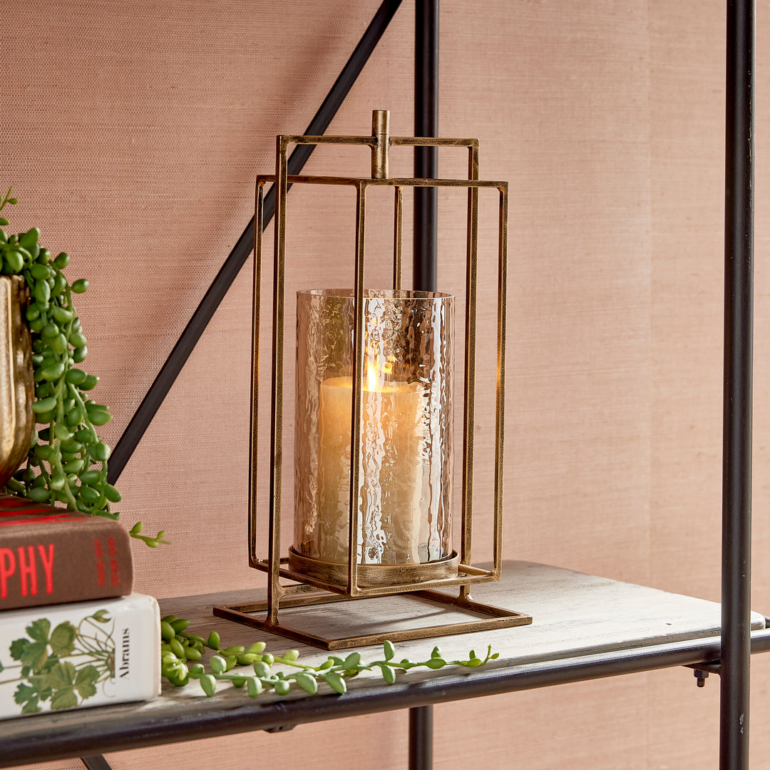 Modern Farmhouse Hurricane - Large 14"