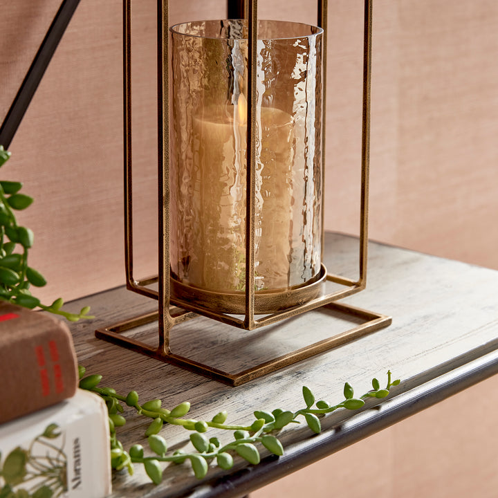 Modern Farmhouse Hurricane - Large 14"