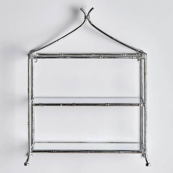 Elegant Chinoiserie Curio Shelf for Modern Homes
