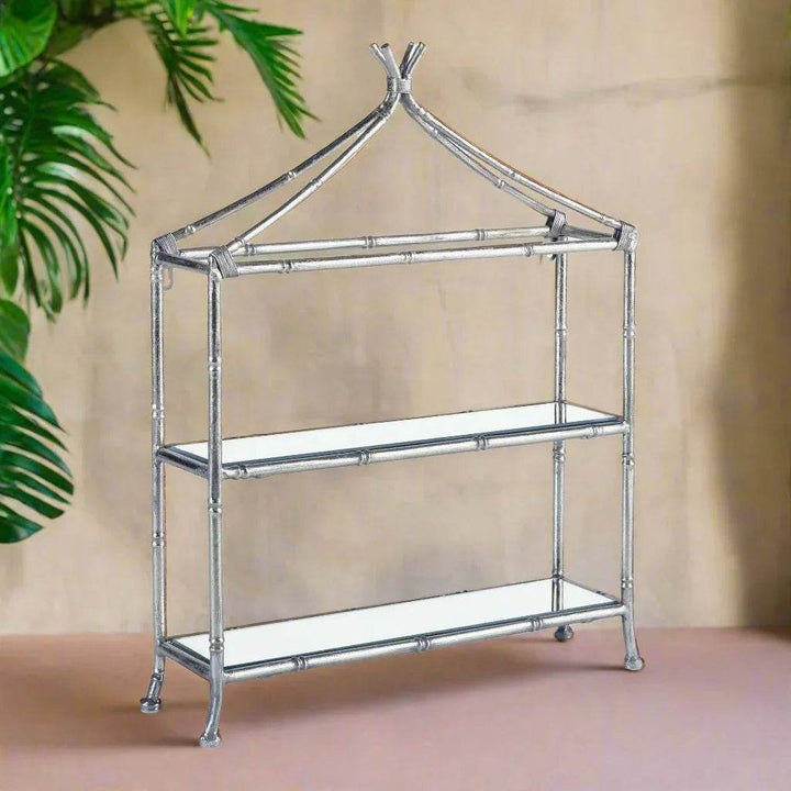 Elegant Chinoiserie Curio Shelf for Modern Homes