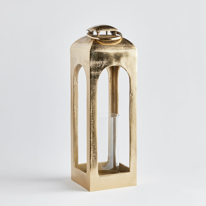  Large Champagne Gold Lantern Sophisticated Statement Piece